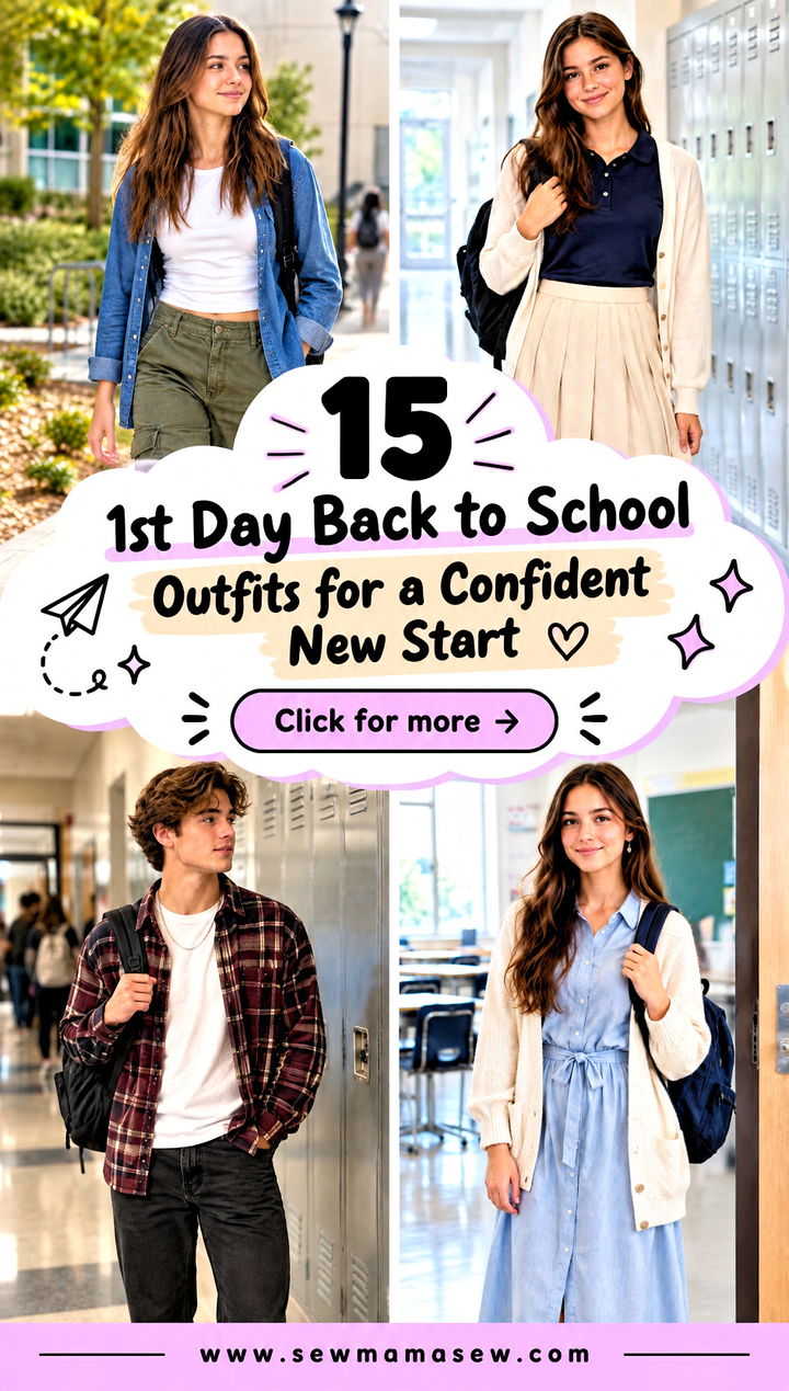 15 1st Day Back to School Outfits for a Confident New Start - 15 1st Day Back to School Outfits for a Confident New Start