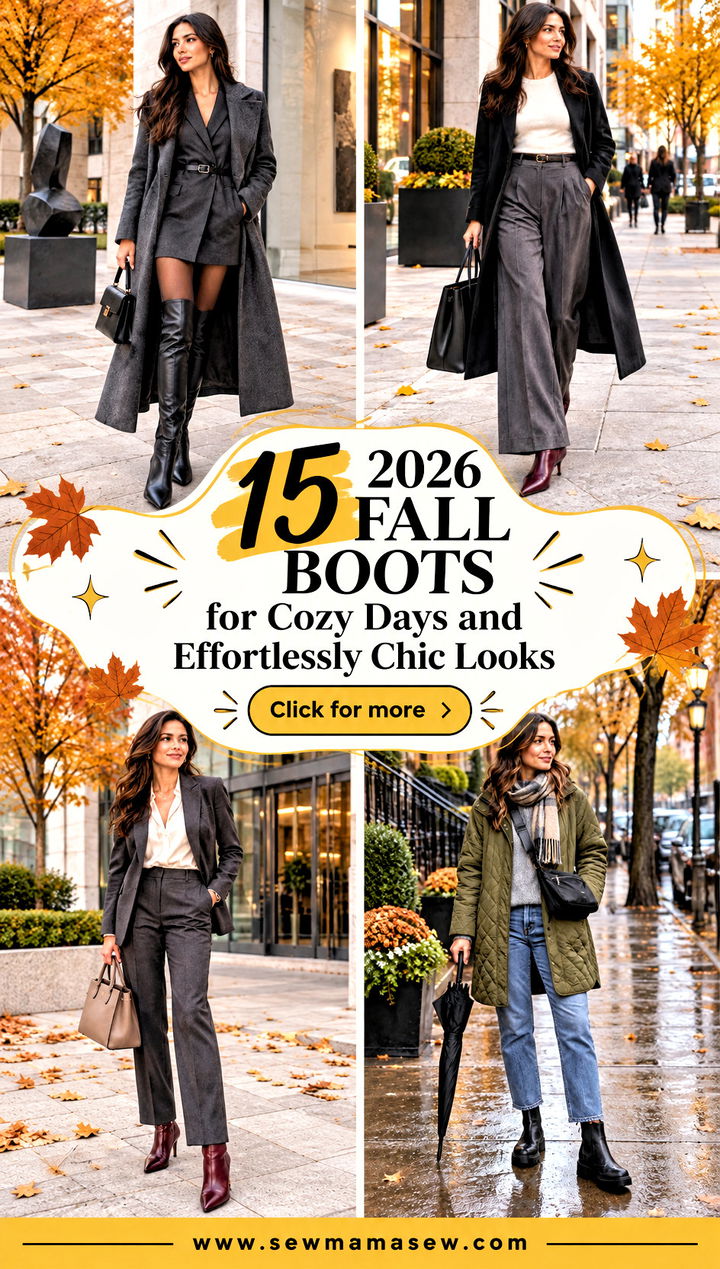 15 2026 Fall Boots for Cozy Days and Effortlessly Chic Looks - 15 2026 Fall Boots for Cozy Days and Effortlessly Chic Looks