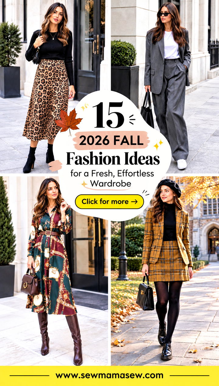 15 2026 Fall Fashion Ideas for a Fresh Effortless Wardrobe - 15 2026 Fall Fashion Ideas for a Fresh, Effortless Wardrobe