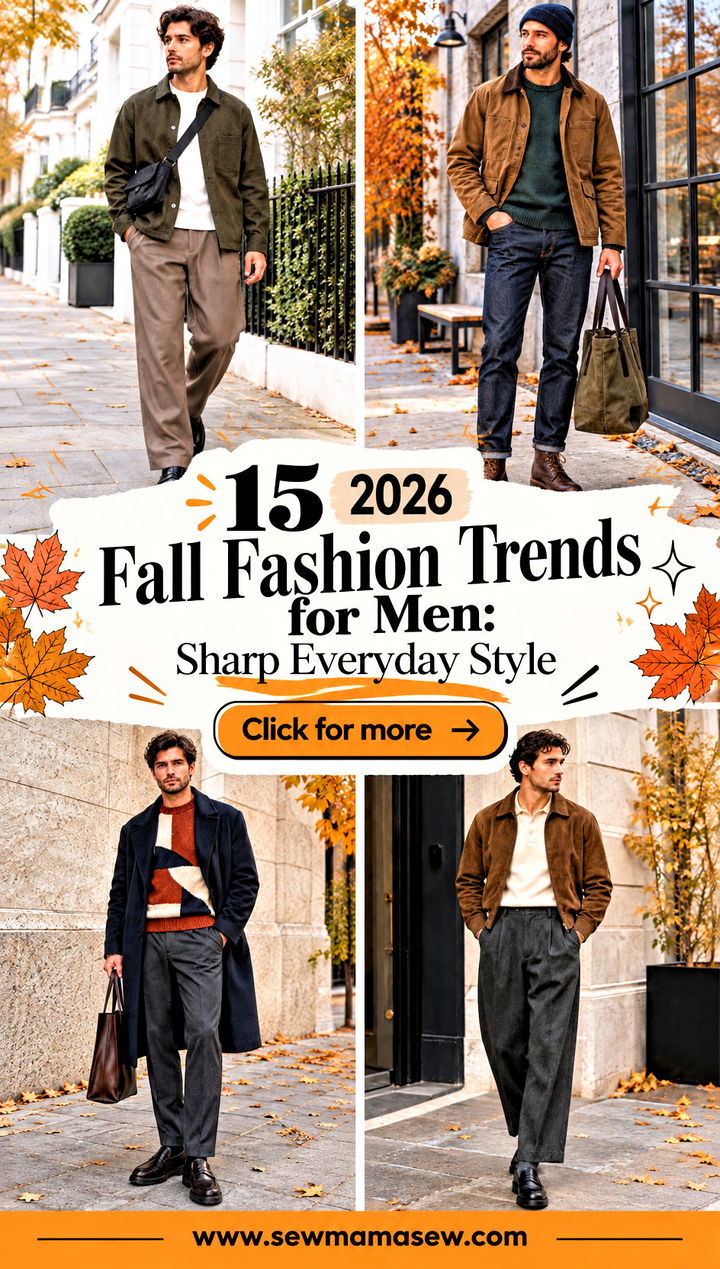 15 2026 Fall Fashion Trends for Men Sharp Everyday Style - 15 2026 Fall Fashion Trends for Men: Sharp Everyday Style