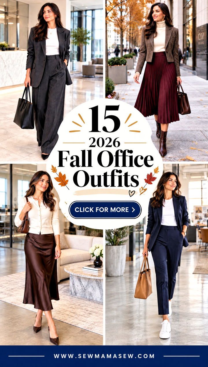 15 2026 Fall Office Outfits Polished Looks for Busy Workdays - 15 2026 Fall Office Outfits: Polished Looks for Busy Workdays