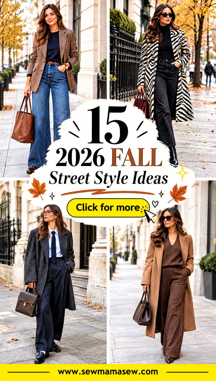 15 2026 Fall Street Style Ideas Bold Looks for City Days - 15 2026 Fall Street Style Ideas: Bold Looks for City Days