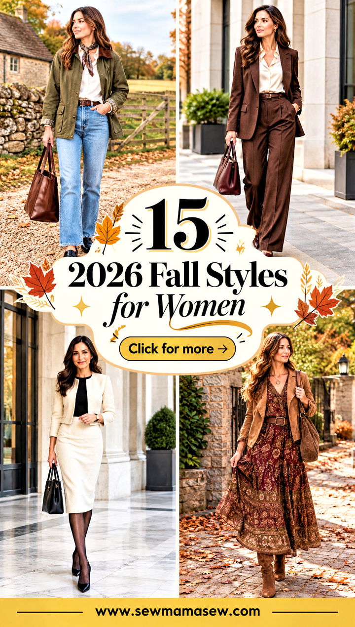 15 2026 Fall Styles for Women Chic Looks for Cozy Days Out - 15 2026 Fall Styles for Women: Chic Looks for Cozy Days Out