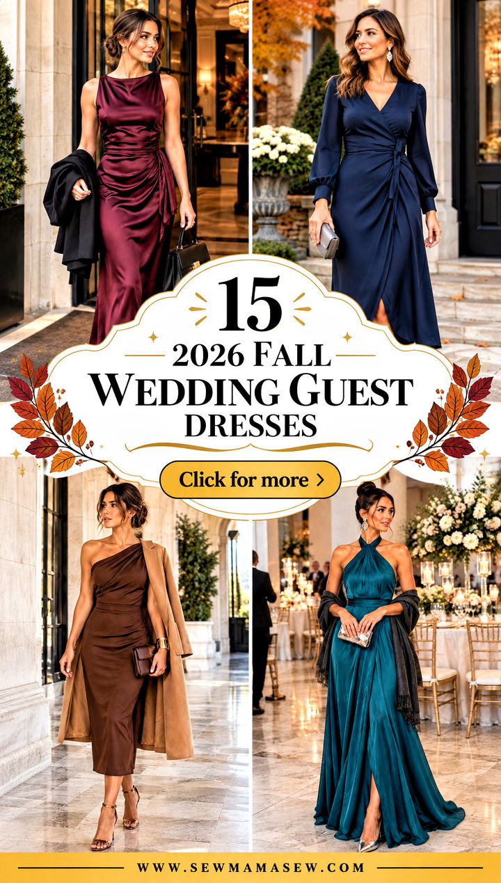 15 2026 Fall Wedding Guest Dresses Chic Celebration Looks - 15 2026 Fall Wedding Guest Dresses: Chic Celebration Looks