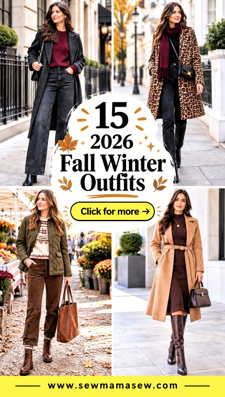 15 2026 Fall Winter Outfits Chic Layers for Chilly Days Out - 15 2026 Fall Winter Outfits: Chic Layers for Chilly Days Out