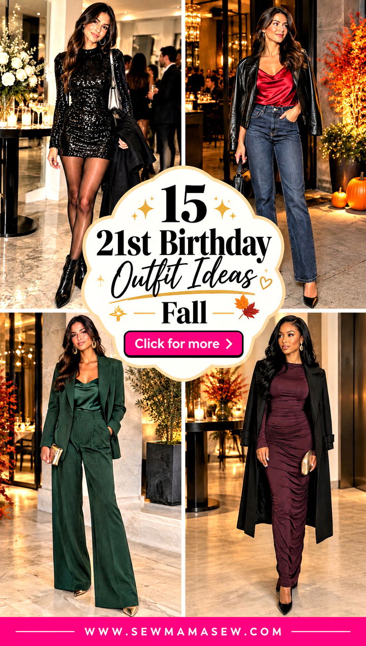 15 21st Birthday Outfit Ideas Fall Chic Looks for Your Party - 15 21st Birthday Outfit Ideas Fall: Chic Looks for Your Party
