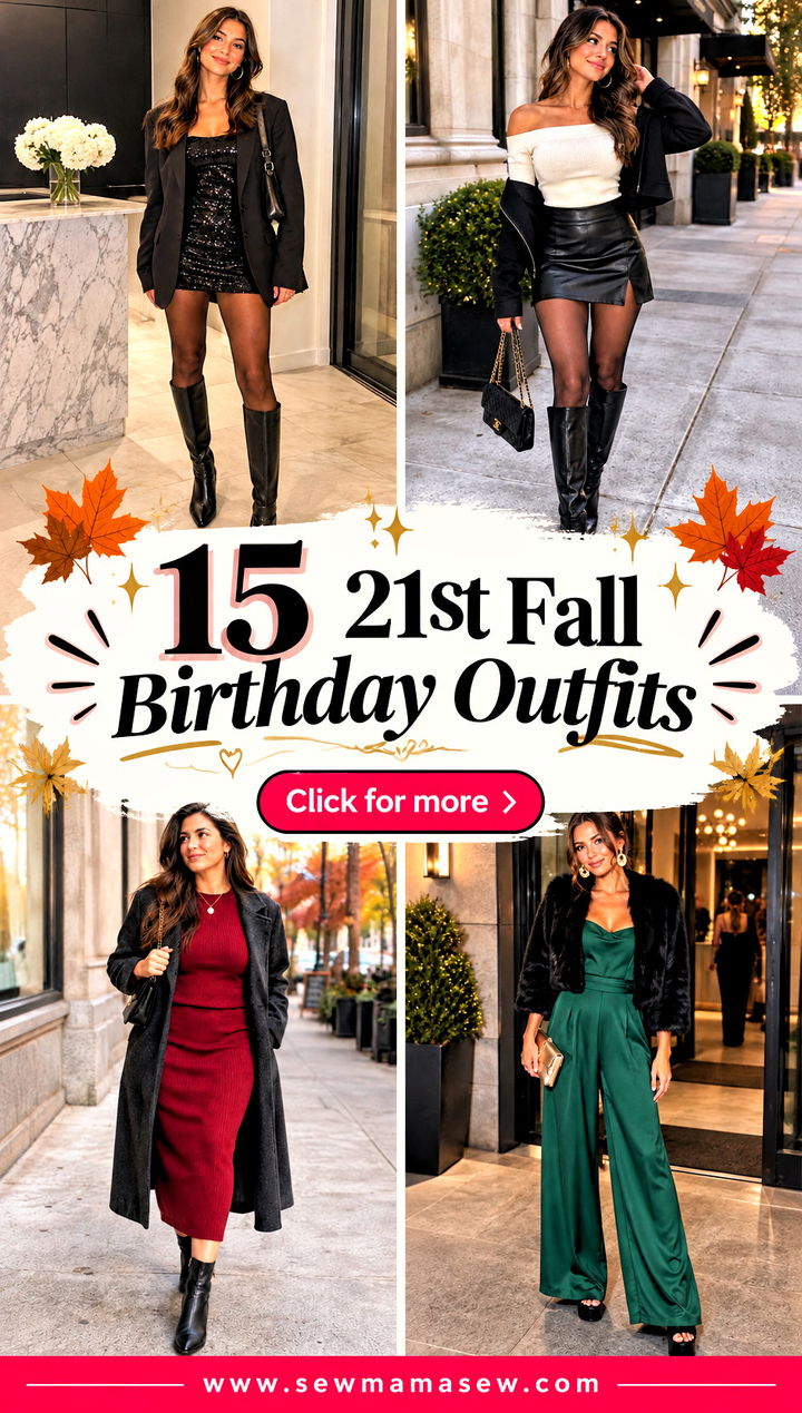 15 21st Fall Birthday Outfits Chic Styles for Your Big Night - 15 21st Fall Birthday Outfits: Chic Styles for Your Big Night