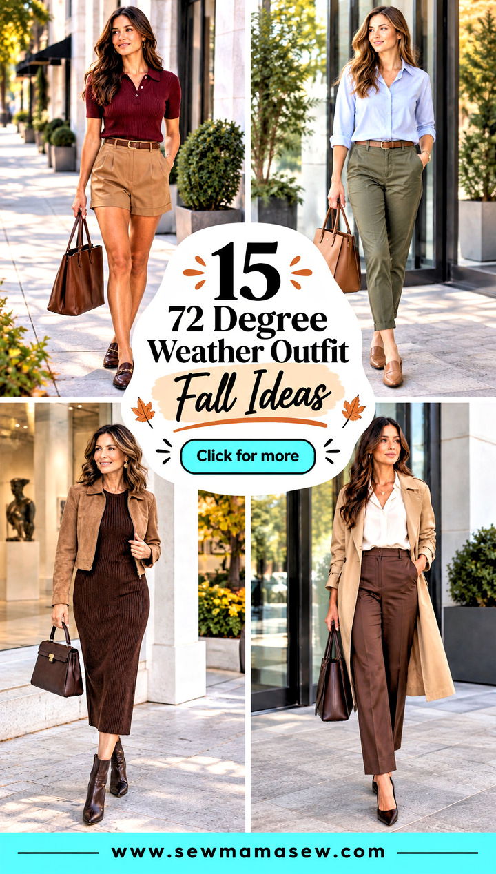 15 72 Degree Weather Outfit Fall Ideas Chic Lightweight Looks - 15 72 Degree Weather Outfit Fall Ideas: Chic Lightweight Looks