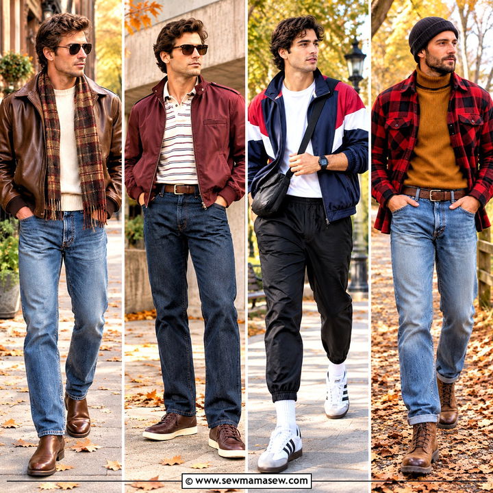15 80s Fall Outfits for Men: Bold Retro Looks for Cool Days