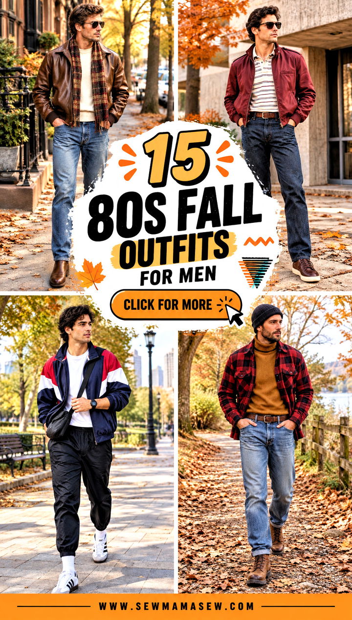 15 80s Fall Outfits for Men Bold Retro Looks for Cool Days - 15 80s Fall Outfits for Men: Bold Retro Looks for Cool Days