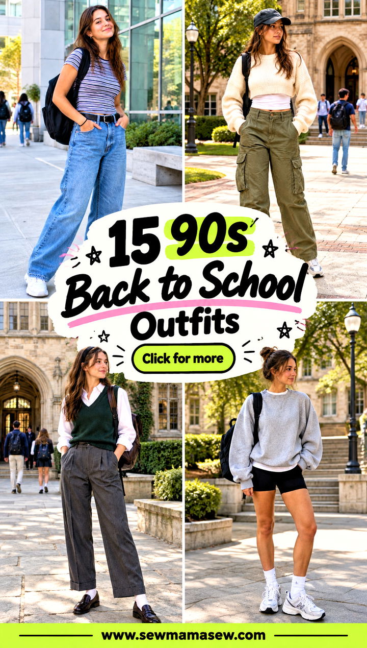 15 90s Back to School Outfits Cool Retro Looks for Class - 15 90s Back to School Outfits: Cool Retro Looks for Class