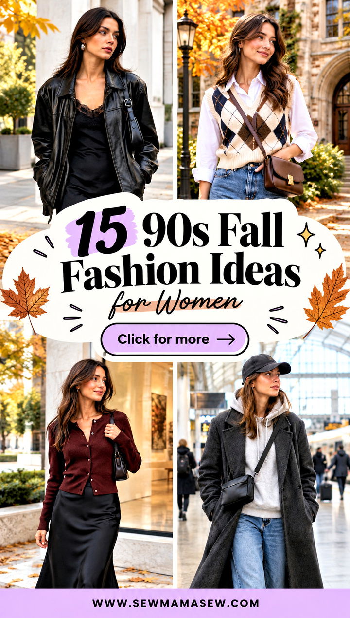 15 90s Fall Fashion Ideas for Women Effortless Retro Layers - 15 90s Fall Fashion Ideas for Women: Effortless Retro Layers