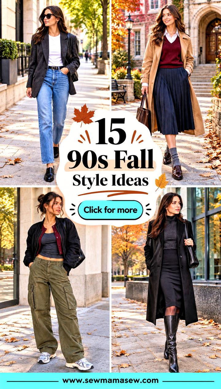 15 90s Fall Style Ideas Nostalgic Looks for Everyday Wear - 15 90s Fall Style Ideas: Nostalgic Looks for Everyday Wear