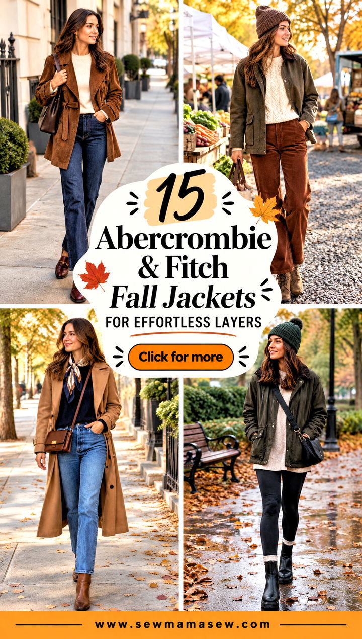15 Abercrombie and Fitch Fall Jackets for Effortless Layers - 15 Abercrombie and Fitch Fall Jackets for Effortless Layers