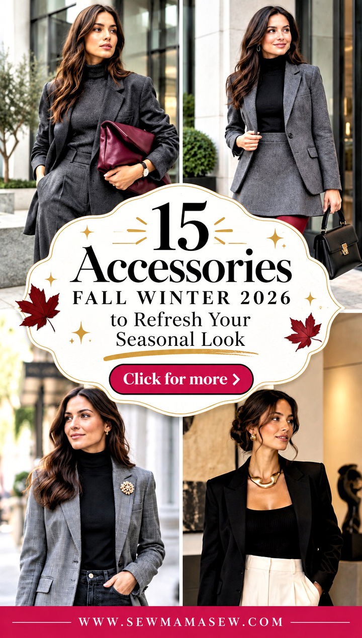 15 Accessories Fall Winter 2026 to Refresh Your Seasonal Look - 15 Accessories Fall Winter 2026 to Refresh Your Seasonal Look