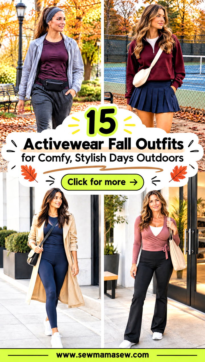 15 Activewear Fall Outfits for Comfy Stylish Days Outdoors - 15 Activewear Fall Outfits for Comfy, Stylish Days Outdoors