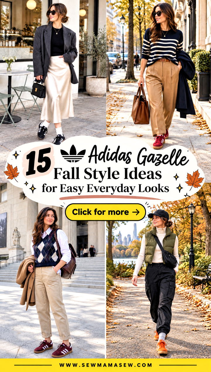 15 Adidas Gazelle Fall Style Ideas for Easy Everyday Looks - 15 Adidas Gazelle Fall Style Ideas for Easy Everyday Looks