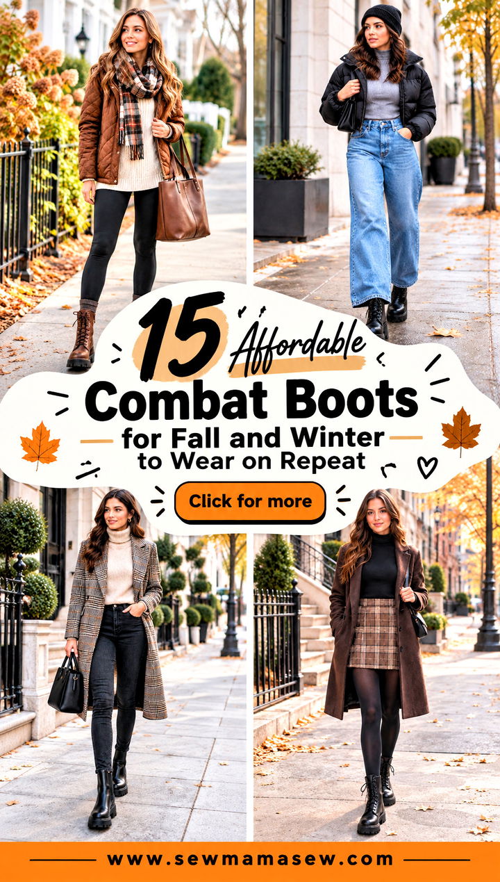 15 Affordable Combat Boots for Fall and Winter to Wear on Repeat - 15 Affordable Combat Boots for Fall and Winter to Wear on Repeat