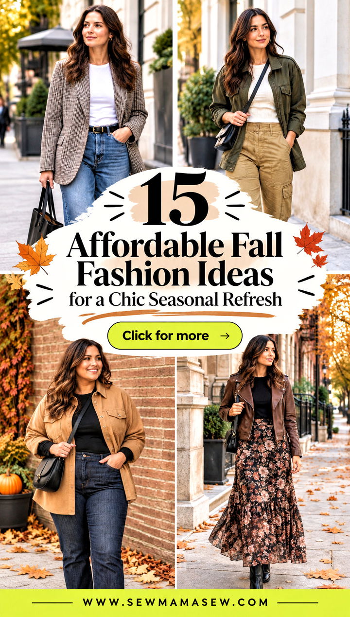 15 Affordable Fall Fashion Ideas for a Chic Seasonal Refresh - 15 Affordable Fall Fashion Ideas for a Chic Seasonal Refresh