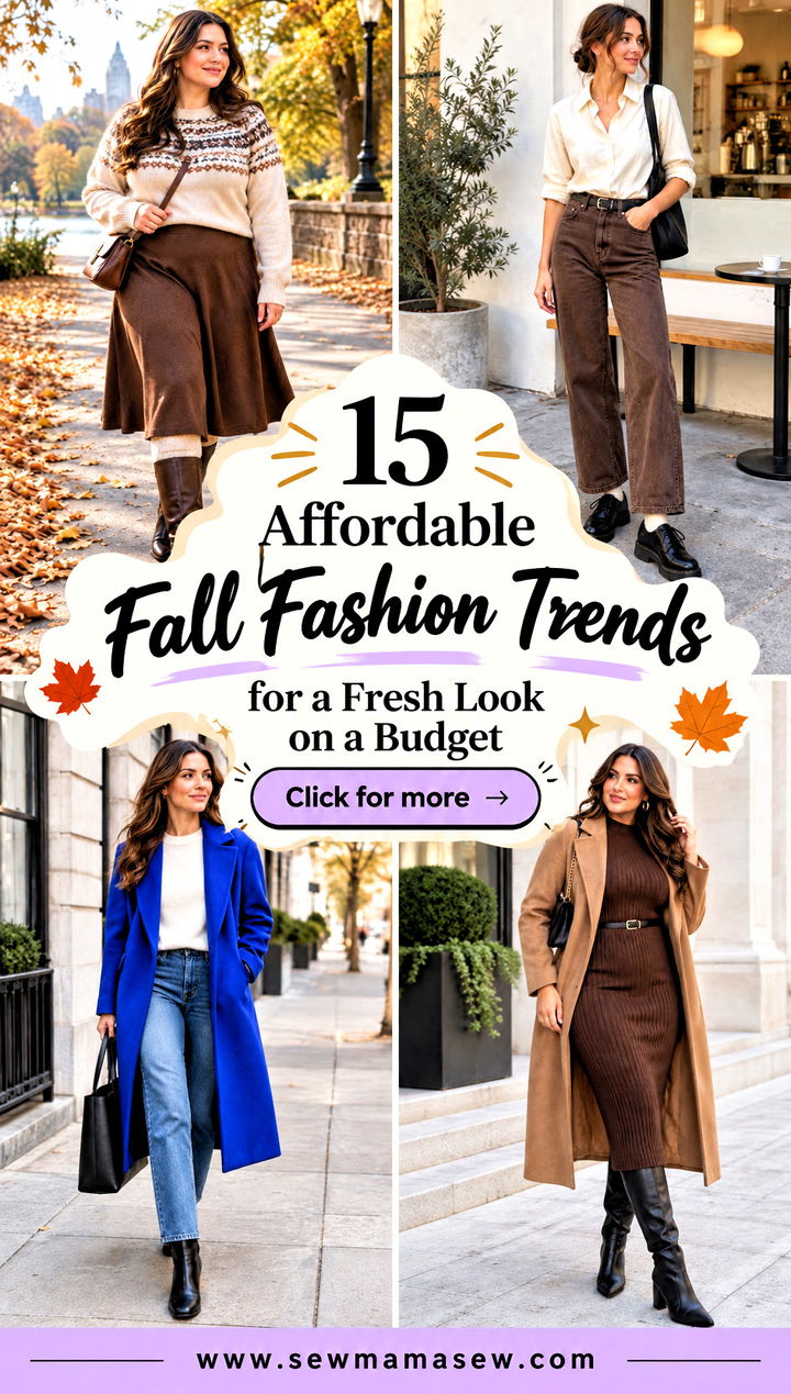 15 Affordable Fall Fashion Trends for a Fresh Look on a Budget - 15 Affordable Fall Fashion Trends for a Fresh Look on a Budget