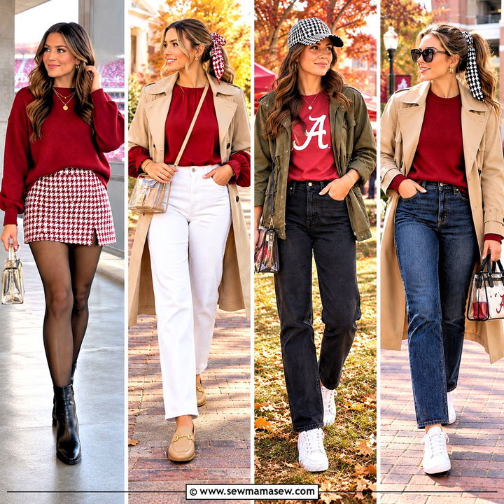 15 Alabama Football Game Outfit Fall Ideas for Cozy Fans