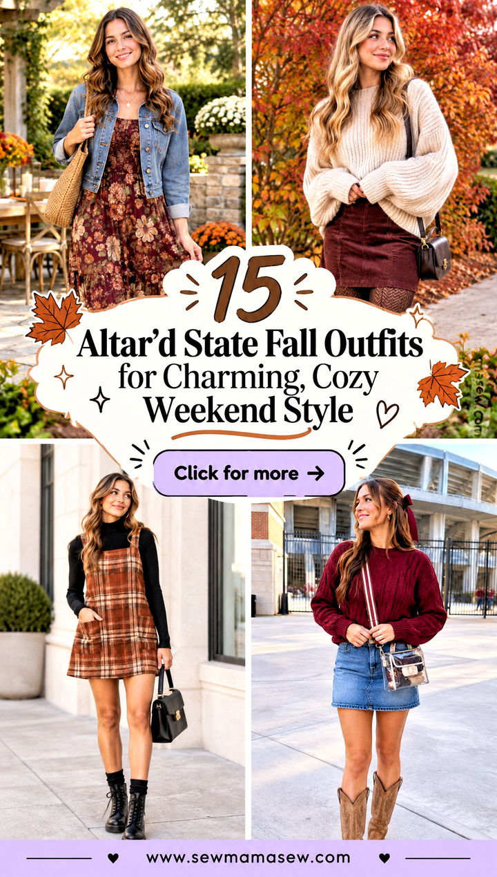 15 Altard State Fall Outfits for Charming Cozy Weekend Style - 15 Altar'd State Fall Outfits for Charming, Cozy Weekend Style