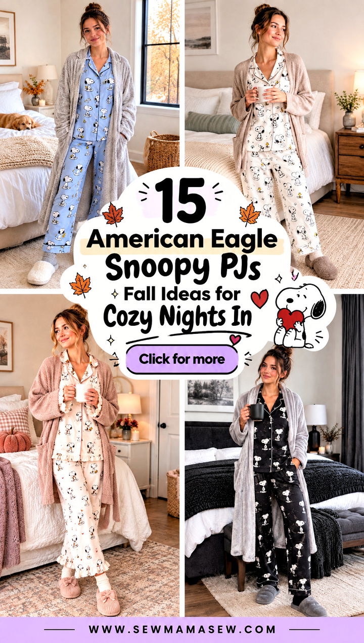 15 American Eagle Snoopy PJs Fall Ideas for Cozy Nights In - 15 American Eagle Snoopy PJs Fall Ideas for Cozy Nights In