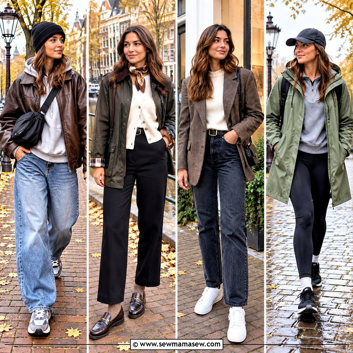 15 Amsterdam Travel Outfits Fall Visitors Can Pack With Ease