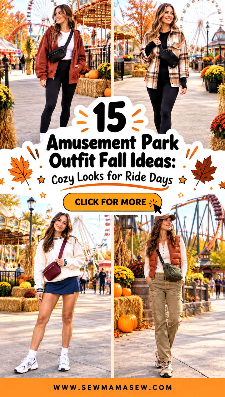 15 Amusement Park Outfit Fall Ideas Cozy Looks for Ride Days - 15 Amusement Park Outfit Fall Ideas: Cozy Looks for Ride Days