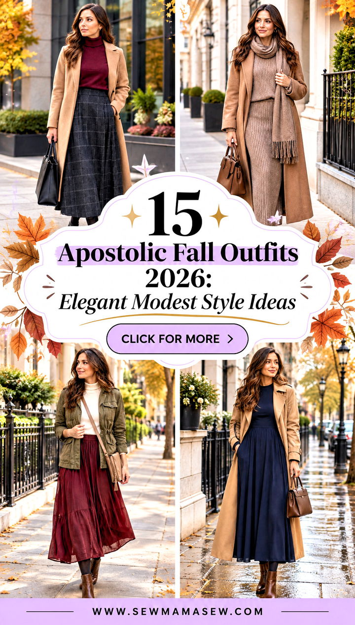 15 Apostolic Fall Outfits 2026 Elegant Modest Style Ideas - 15 Apostolic Fall Outfits 2026: Elegant Modest Style Ideas