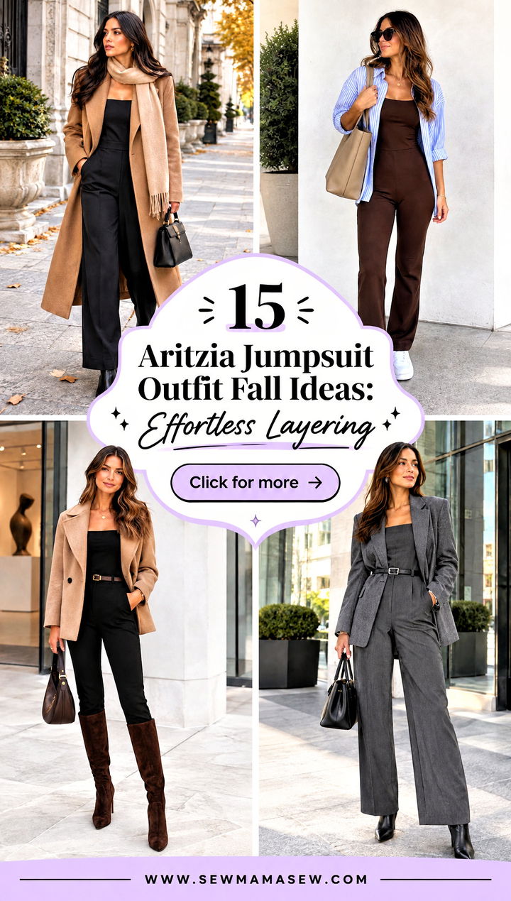 15 Aritzia Jumpsuit Outfit Fall Ideas Effortless Layering - 15 Aritzia Jumpsuit Outfit Fall Ideas: Effortless Layering