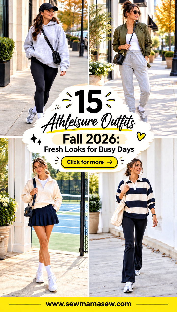15 Athleisure Outfits Fall 2026 Fresh Looks for Busy Days - 15 Athleisure Outfits Fall 2026: Fresh Looks for Busy Days