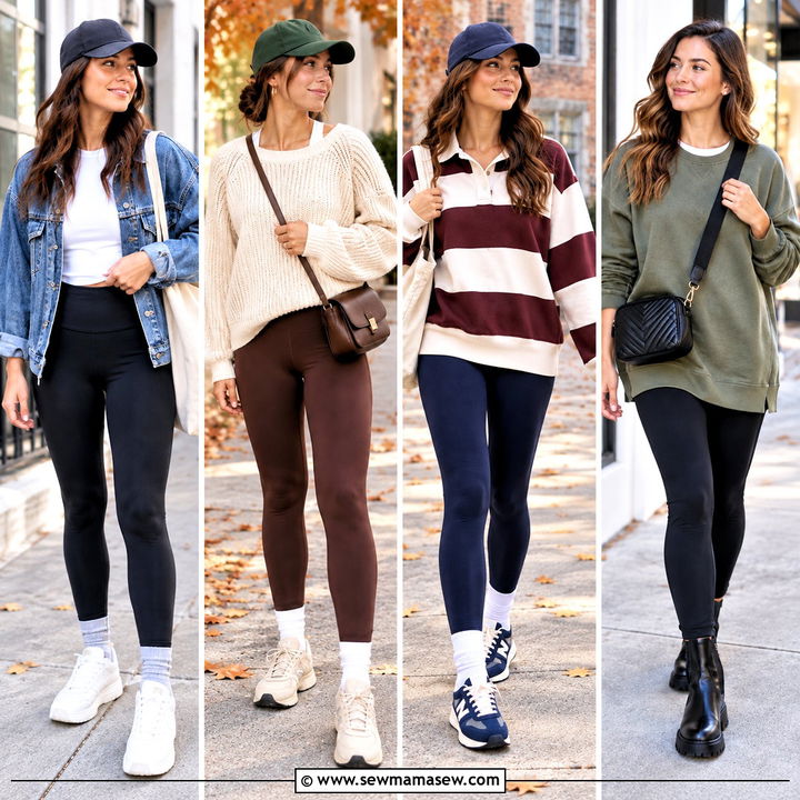 15 Athletic Leggings Outfit Fall Ideas: Cozy Casual Style
