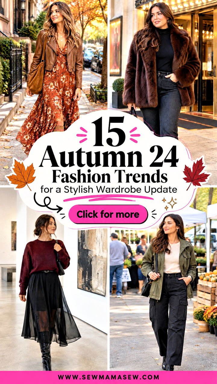 15 Autumn 24 Fashion Trends for a Stylish Wardrobe Update - 15 Autumn 24 Fashion Trends for a Stylish Wardrobe Update