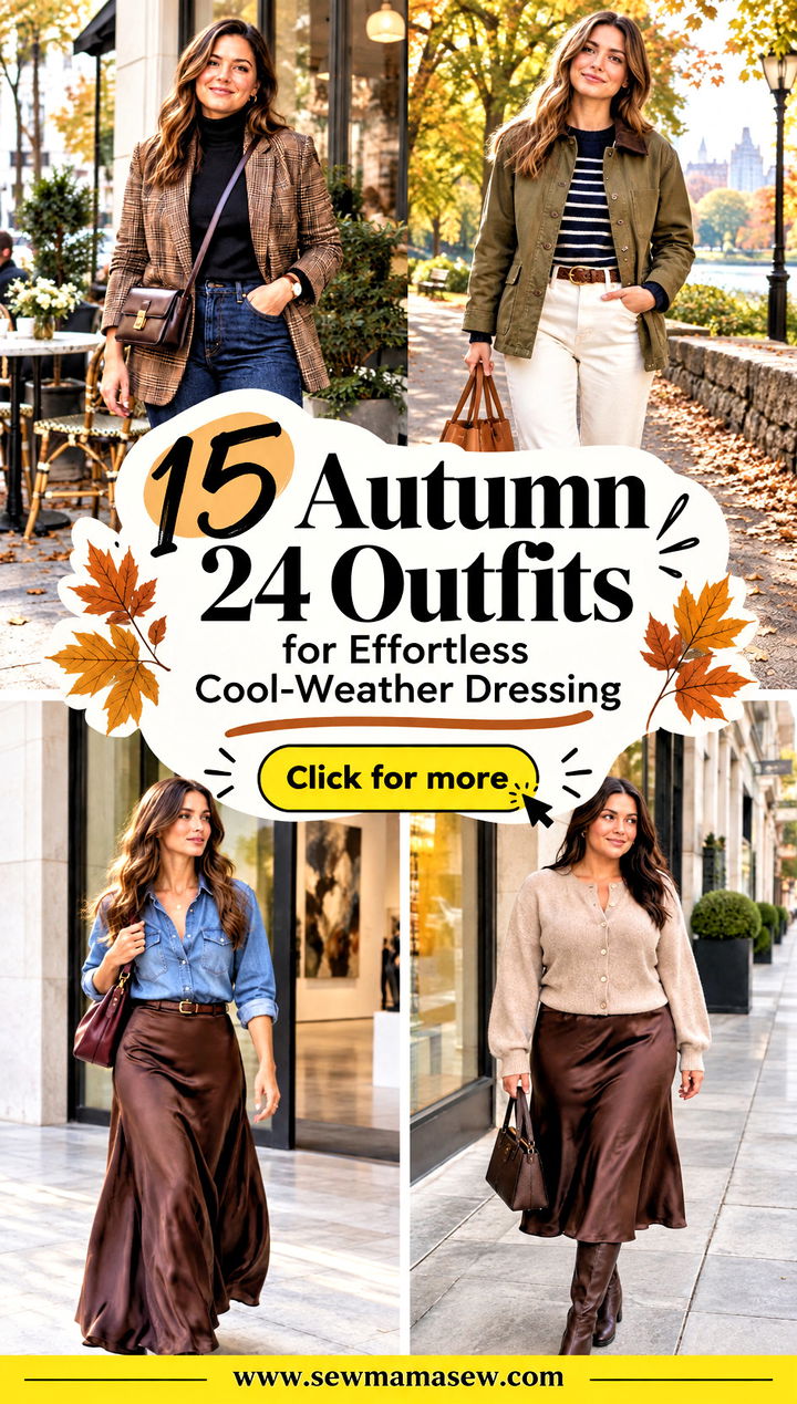 15 Autumn 24 Outfits for Effortless Cool-Weather Dressing - 15 Autumn 24 Outfits for Effortless Cool-Weather Dressing