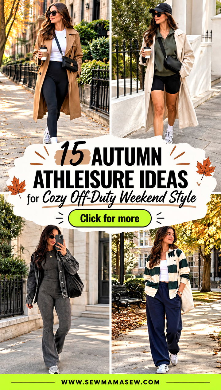15 Autumn Athleisure Ideas for Cozy Off-Duty Weekend Style - 15 Autumn Athleisure Ideas for Cozy Off-Duty Weekend Style