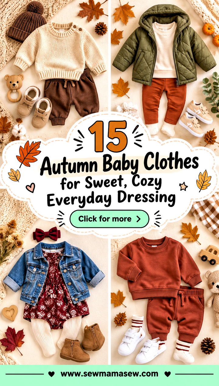 15 Autumn Baby Clothes for Sweet Cozy Everyday Dressing - 15 Autumn Baby Clothes for Sweet, Cozy Everyday Dressing