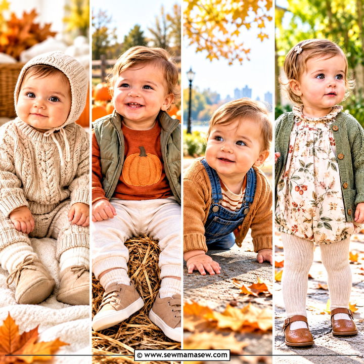 15 Autumn Baby Fashion Set Ideas for Sweet Seasonal Style