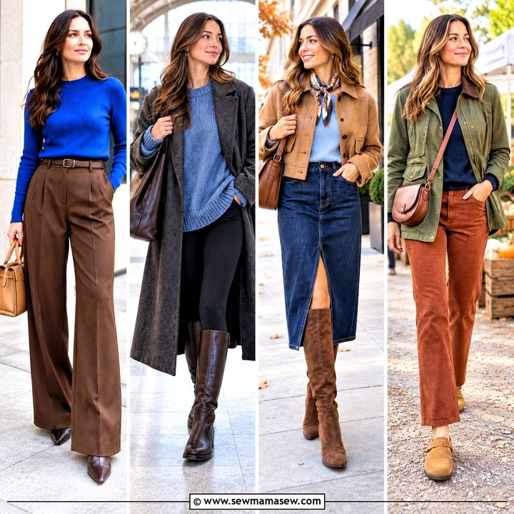 15 Autumn Blue Sweater Style Ideas for Cozy Weekend Looks