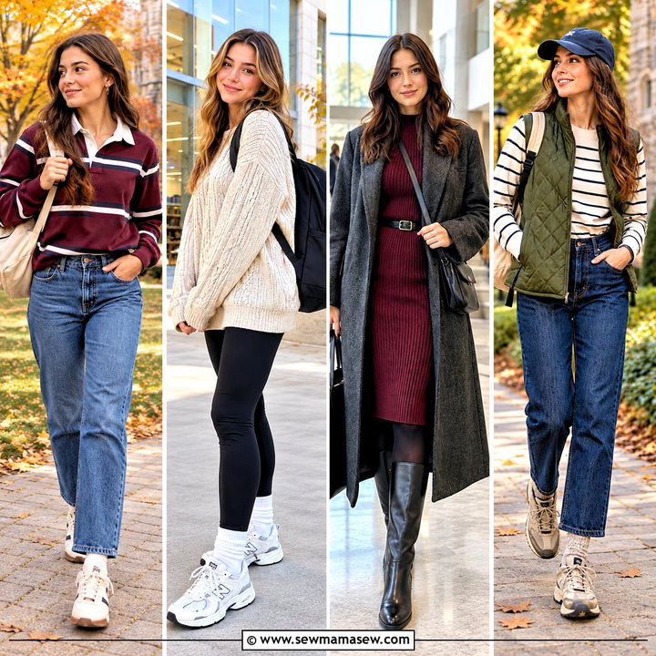 15 Autumn Campus Outfits for Cozy, Confident College Days