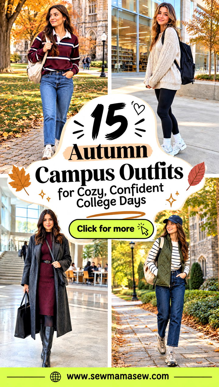 15 Autumn Campus Outfits for Cozy Confident College Days - 15 Autumn Campus Outfits for Cozy, Confident College Days