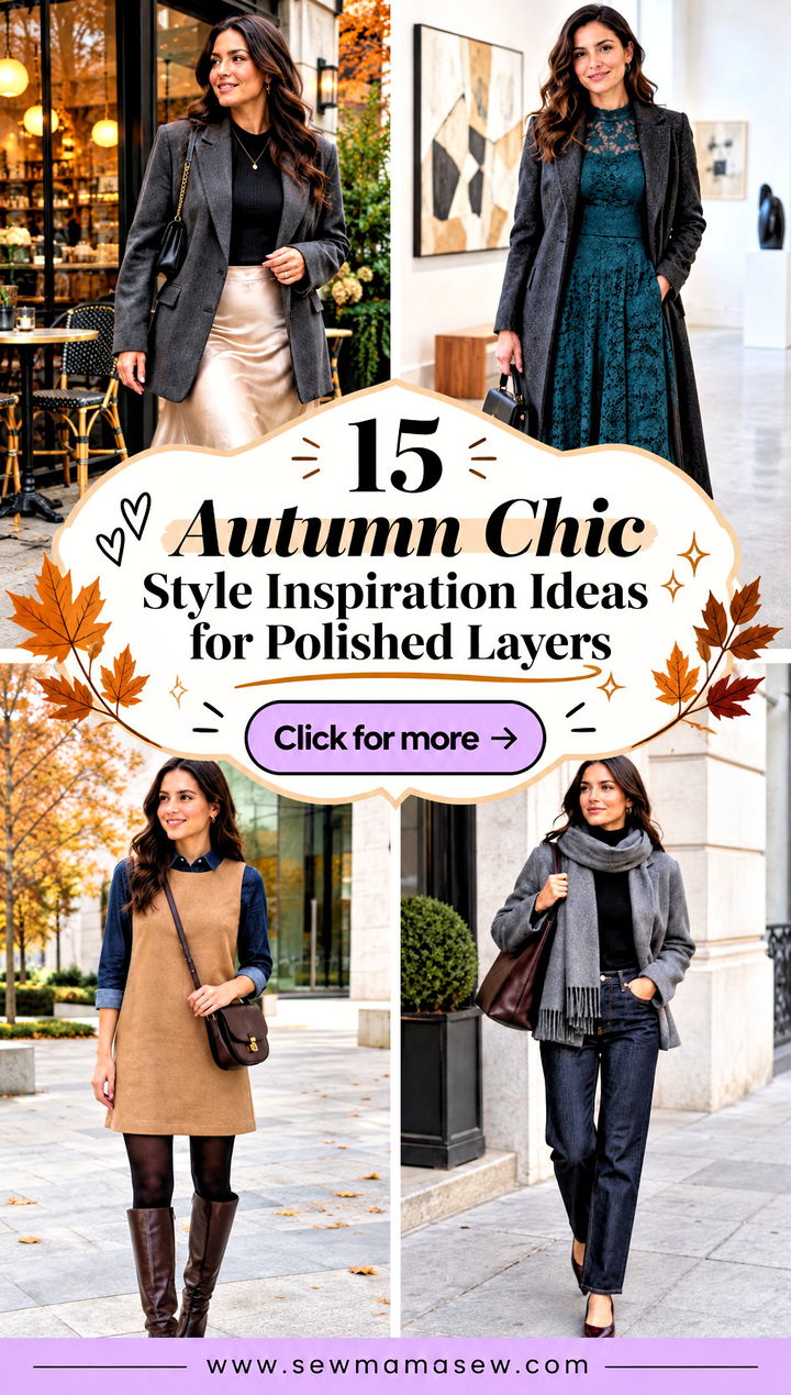 15 Autumn Chic Style Inspiration Ideas for Polished Layers - 15 Autumn Chic Style Inspiration Ideas for Polished Layers