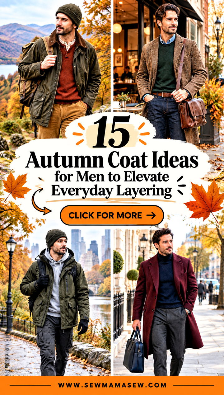 15 Autumn Coat Ideas for Men to Elevate Everyday Layering - 15 Autumn Coat Ideas for Men to Elevate Everyday Layering