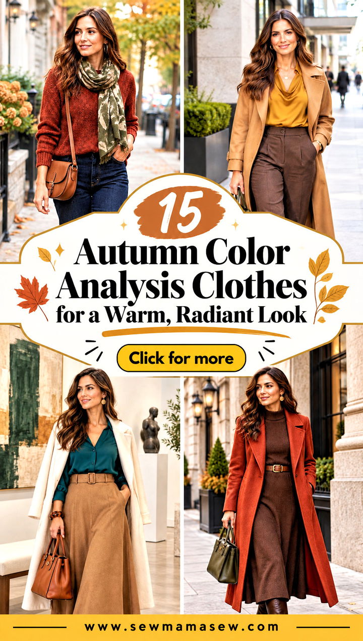 15 Autumn Color Analysis Clothes for a Warm Radiant Look - 15 Autumn Color Analysis Clothes for a Warm, Radiant Look