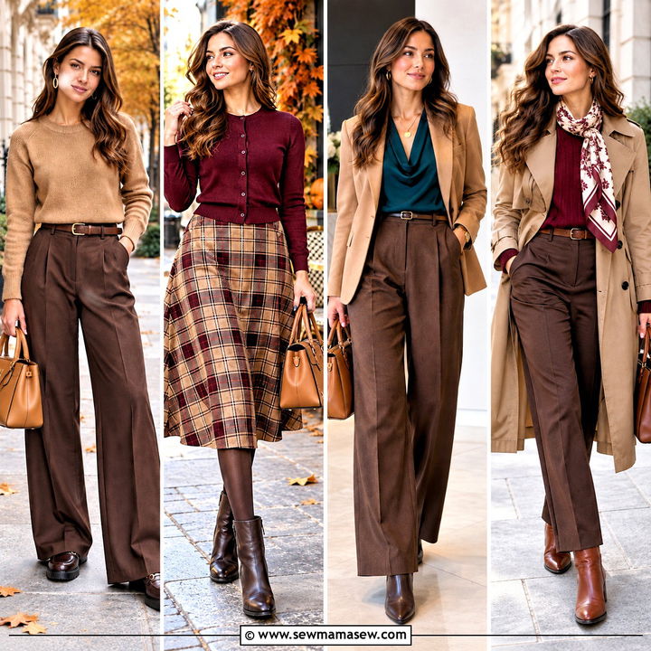 15 Autumn Colour Palette Clothes Outfit Looks to Love Now
