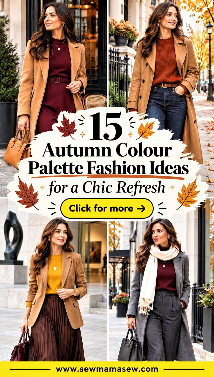 15 Autumn Colour Palette Fashion Ideas for a Chic Refresh - 15 Autumn Colour Palette Fashion Ideas for a Chic Refresh