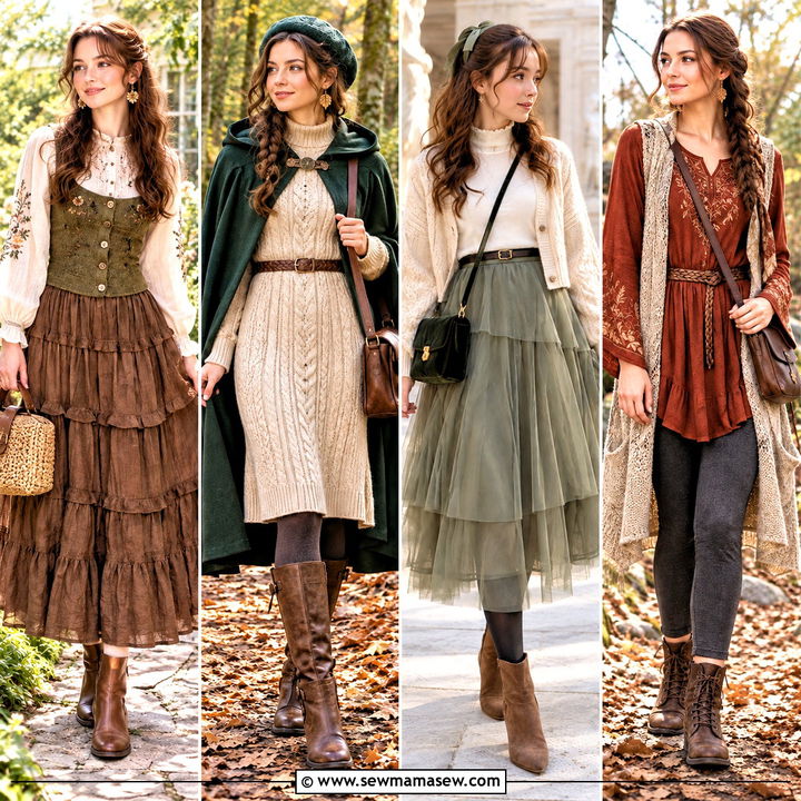 15 Autumn Fairy Aesthetic Outfits for Enchanting Fall Days