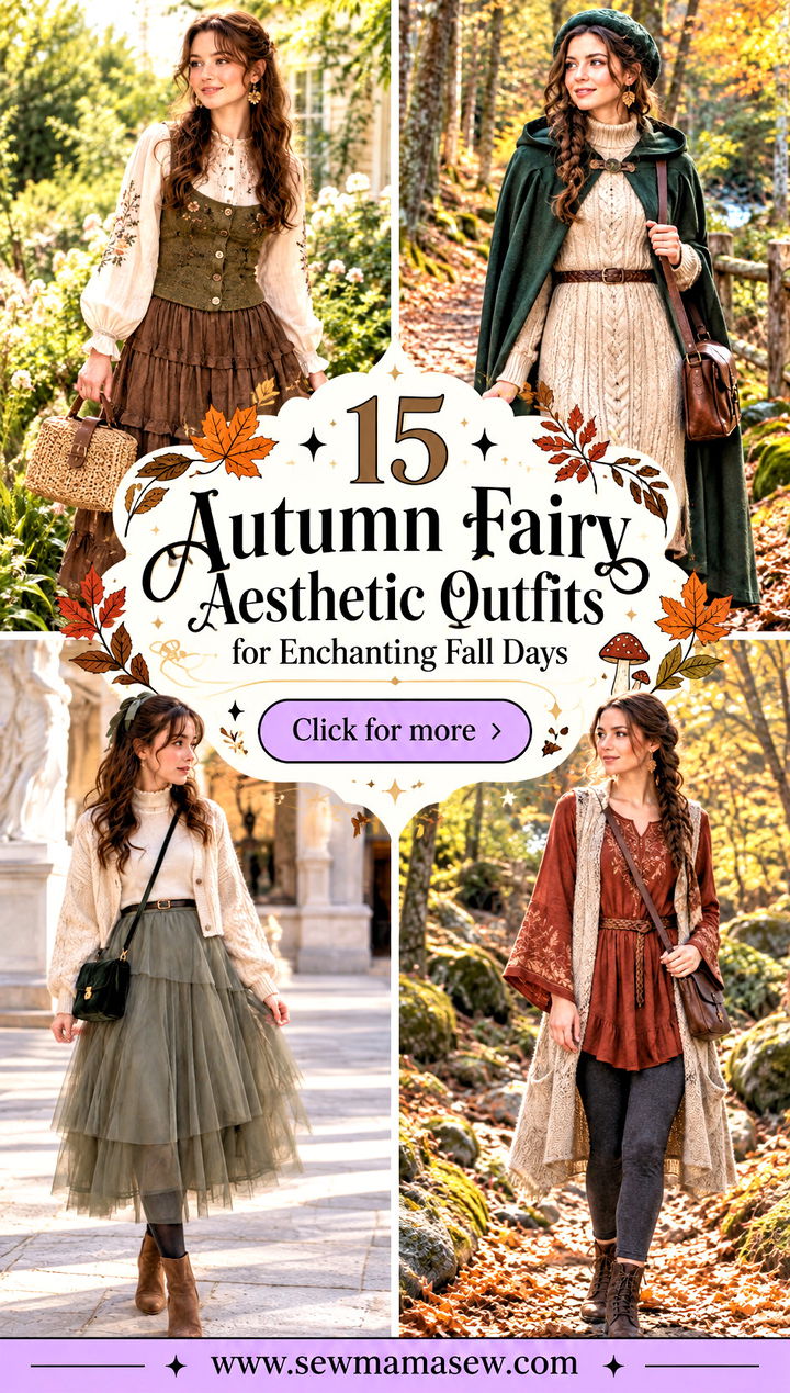 15 Autumn Fairy Aesthetic Outfits for Enchanting Fall Days - 15 Autumn Fairy Aesthetic Outfits for Enchanting Fall Days