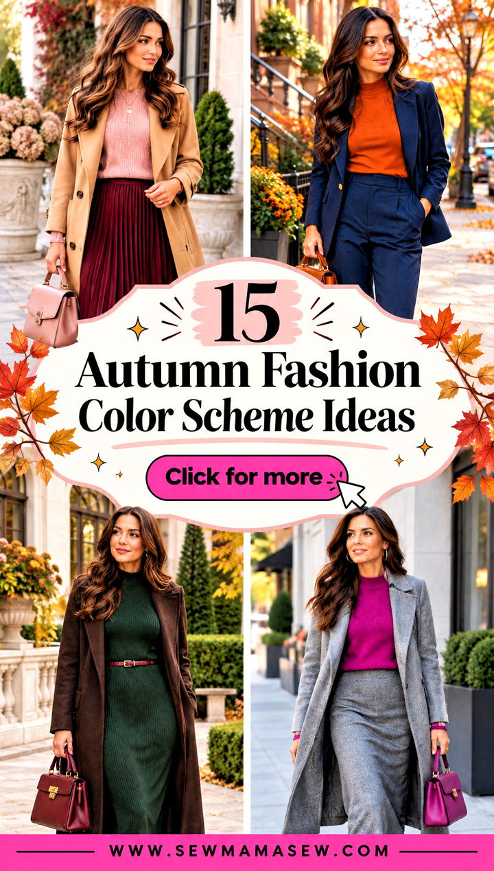 15 Autumn Fashion Color Scheme Ideas for Effortless Style - 15 Autumn Fashion Color Scheme Ideas for Effortless Style