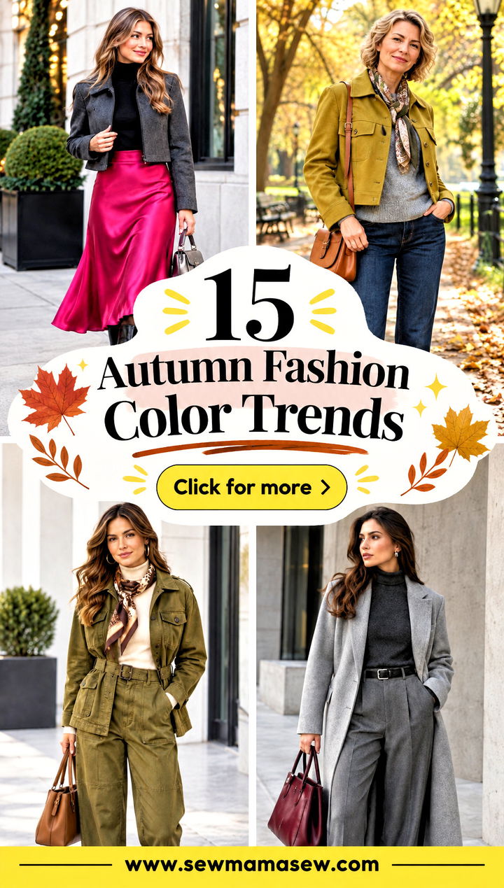 15 Autumn Fashion Color Trends for a Fresh Seasonal Look - 15 Autumn Fashion Color Trends for a Fresh Seasonal Look